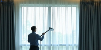 Commercial curtain stain removal service phillip-bay-nsw hotels offices restaurants