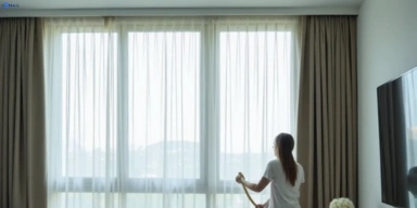 Delicate fabric curtain stain removal silk velvet sheer phillip-bay-nsw treatment